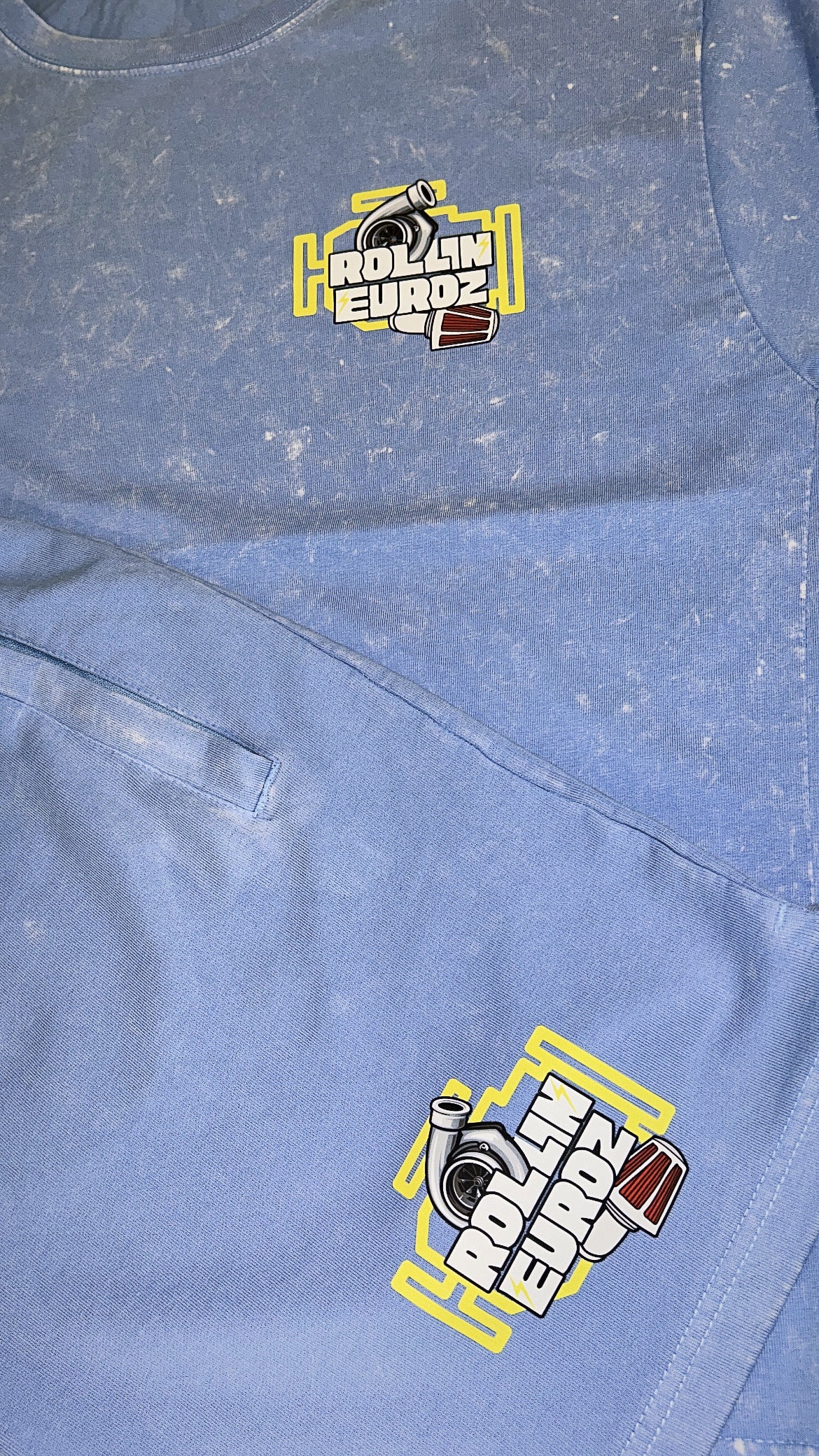 Rollin Euroz Distressed Shirt/Shorts Sets